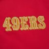 Men’s Mitchell & Ness 49ers Scarlet Heavyweight Satin Full-Zip Jacket
