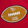 Men’s Mitchell & Ness 49ers Scarlet Heavyweight Satin Full-Zip Jacket