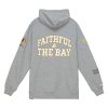 Men’s Mitchell & Ness 49ers Team Origins Hoodie Gray Size L NFL