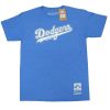 Mitchell & Ness Los Angeles Dodgers Cooperstown Collection T-Shirt Blue Men's Mitchell & Ness Los Angeles Dodgers Cooperstown Collection T-Shirt Blue Men's