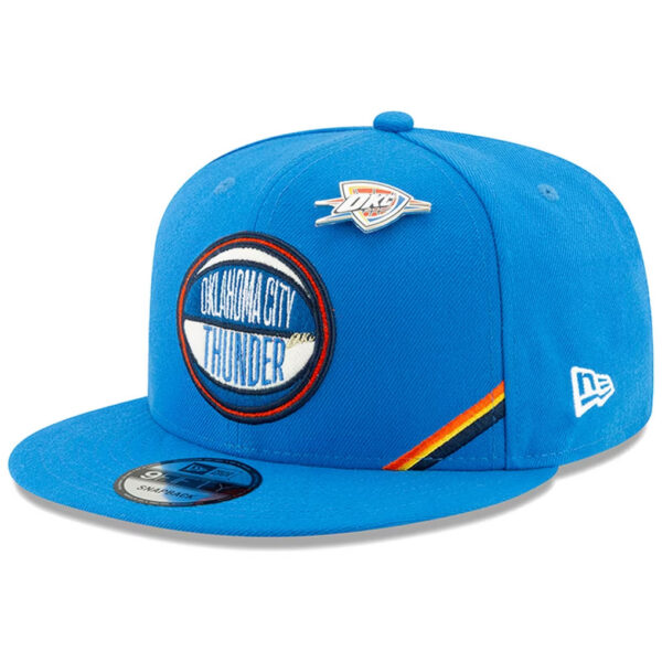 New Era OKC Thunder 2019 NBA Draft 9FIFTY Snapback Adjustable Hat Blue New Era OKC Thunder 2019 NBA Draft 9FIFTY Snapback Adjustable Hat Blue