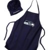 NFL Seattle Seahawks Barbecue Tailgating Apron And Chef's Hat