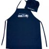 NFL Seattle Seahawks Barbecue Tailgating Apron And Chef's Hat