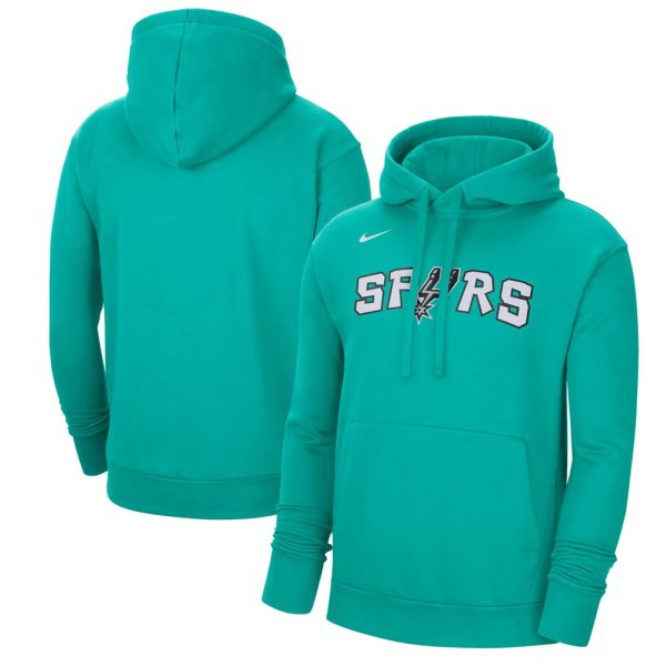 Nike San Antonio Spurs 2022/23 City Edition Turquoise Pullover Hoodie Men’s