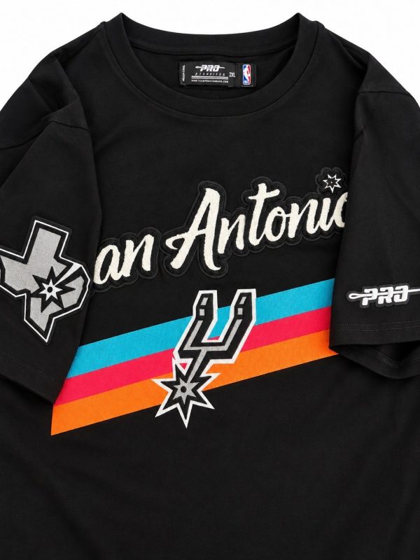 Pro Standard San Antonio Spurs Fiesta Graphic T-Shirt Men’s Black