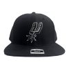 San Antonio Spurs Fan Favorite Black Flat Bill Adjustable Hat Cap OSFA NBA San Antonio Spurs Fan Favorite Black Flat Bill Adjustable Hat Cap OSFA NBA