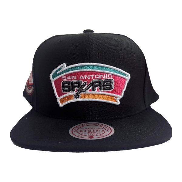 San Antonio Spurs Mitchell & Ness Original Fit Snapback Hat Black Western NBA San Antonio Spurs Mitchell & Ness Original Fit Snapback Hat Black Western NBA