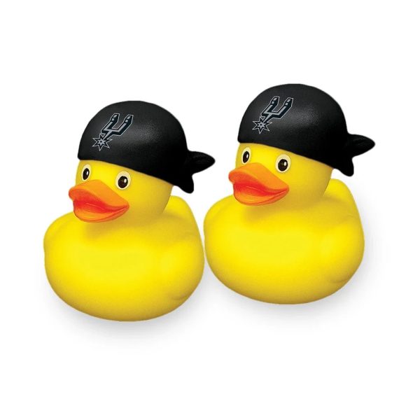 San Antonio Spurs Rubber Duck 2 Pack Aminco NBA Fan Collectible Set San Antonio Spurs Rubber Duck 2 Pack Aminco NBA Fan Collectible Set